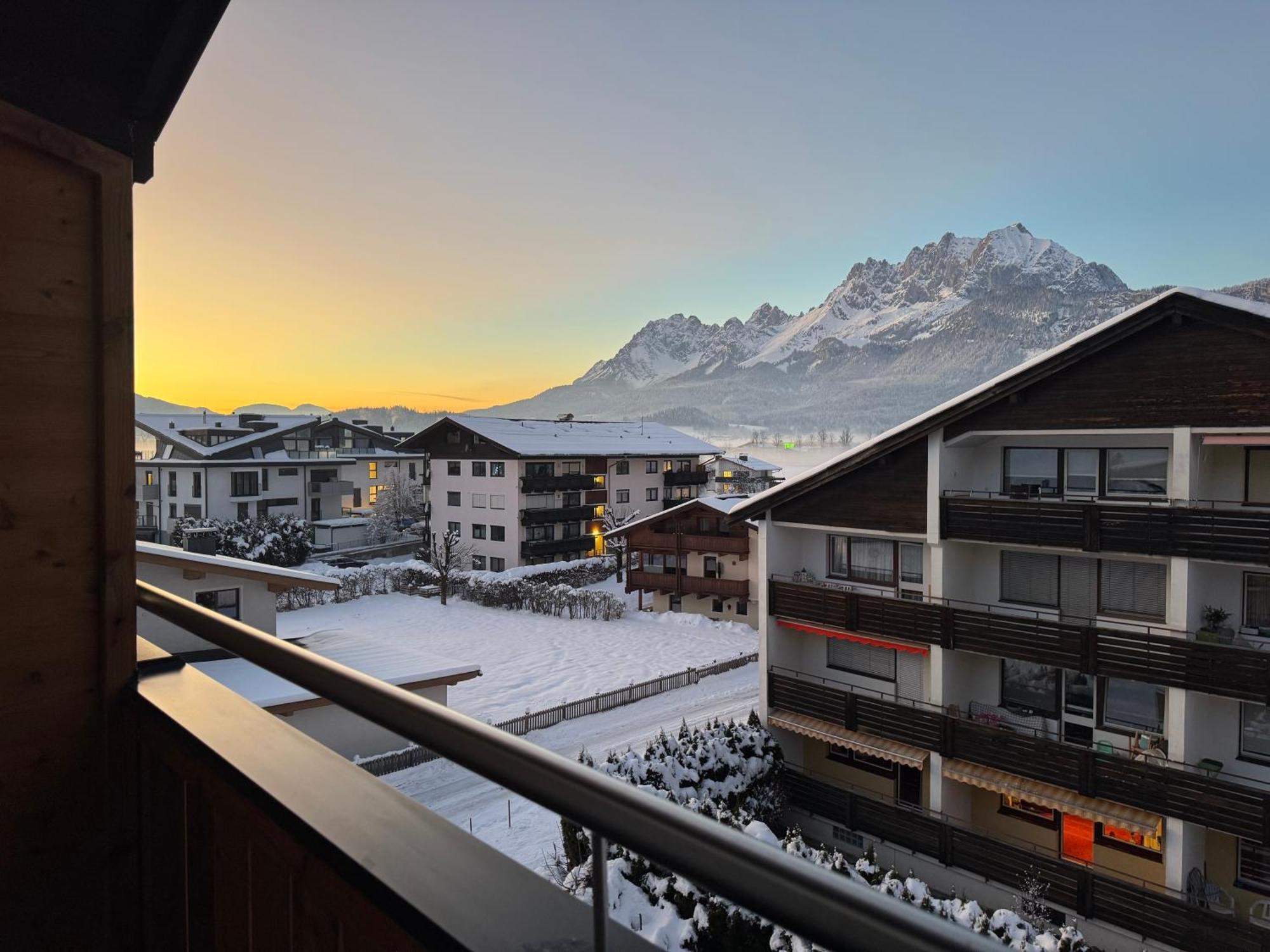 Apartment „Bergblick“ 蒂罗的圣约翰 外观 照片