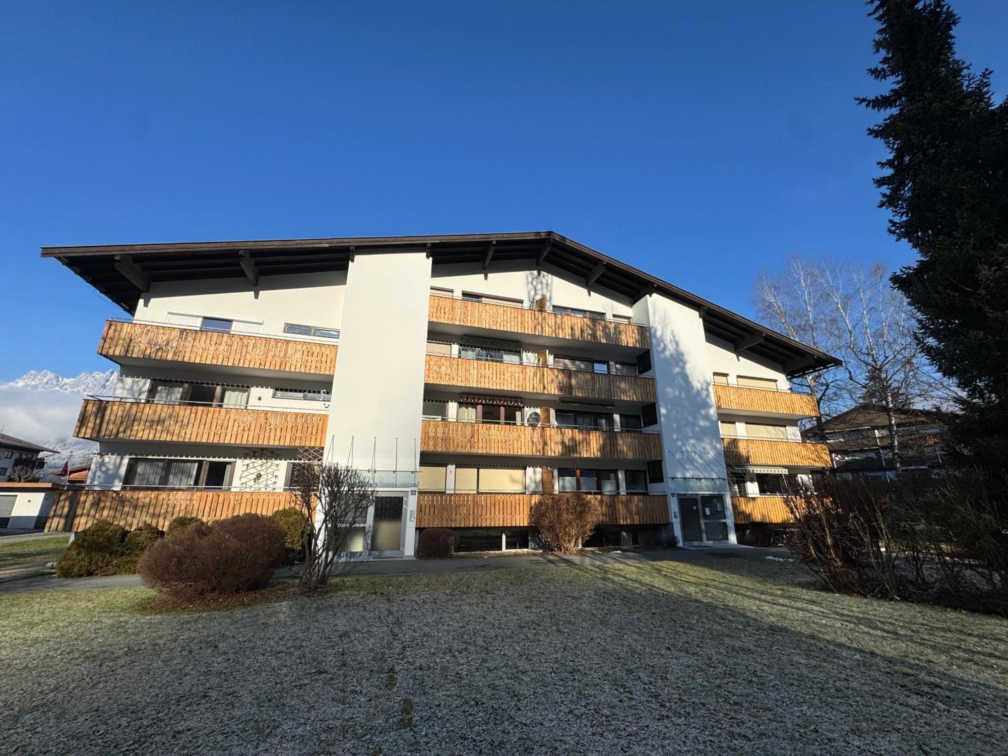 Apartment „Bergblick“ 蒂罗的圣约翰 外观 照片